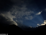 Západ slnka nad Annapurnou II....