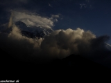 Západ slnka nad Annapurnou II....
