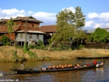 Život na jazere Inle lake...