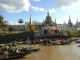 Inle Lake - celá  planéta  vtesnaná na hladinu  jazera...