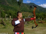 Lukostreľba - národný šport Butánu...