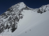 Na Grossglockner sa vydávajú aj skialpinisti...