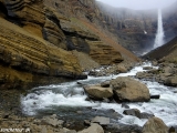 Hengifoss - tretí najvyšší vodopád Islandu...
