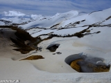 Geotermálna oblasť Hveradalur v Čarodejných horách...