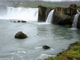 Božský vodopád Godafoss...