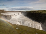 Zlatý vodopád Gulfoss...