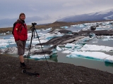 Ľadovcová lagúna Jokulsarlón...