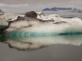 Ľadovcová lagúna Jokulsarlón...