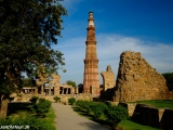 Qutub Minar najvyšší minaret v Indii...