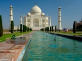 Božský Taj Mahal v Agre, najkrajšia stavba sveta...