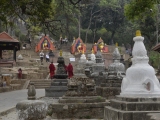 Opičí chrám - Swayabunath...