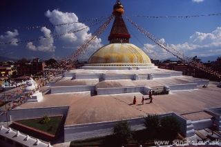 Budhanáth - najväčšia budhistická stupa na svete....