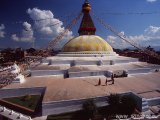 Budhanáth - najväčšia budhistická stupa na svete....