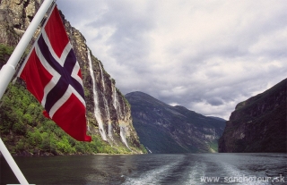 Najkrajší nórsky fjord - Geirangerfjord...