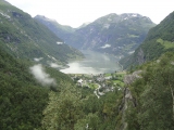 Pod nami Geirangerfjord...
