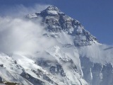 Mt. Everest zo severného base campu v Tibete...