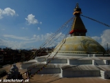Budhistická stupa Budhanath...