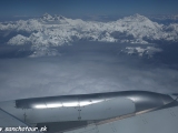 Let do Tibetu ponad M.Everest a Makalu...