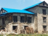 Dedinka Jantarkhani v oblasti Solokhumbu...